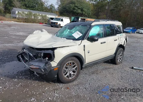 2025 Ford Bronco Sport Big Bend из США, поврежденный, VIN 3FMCR9BN3SRE72918